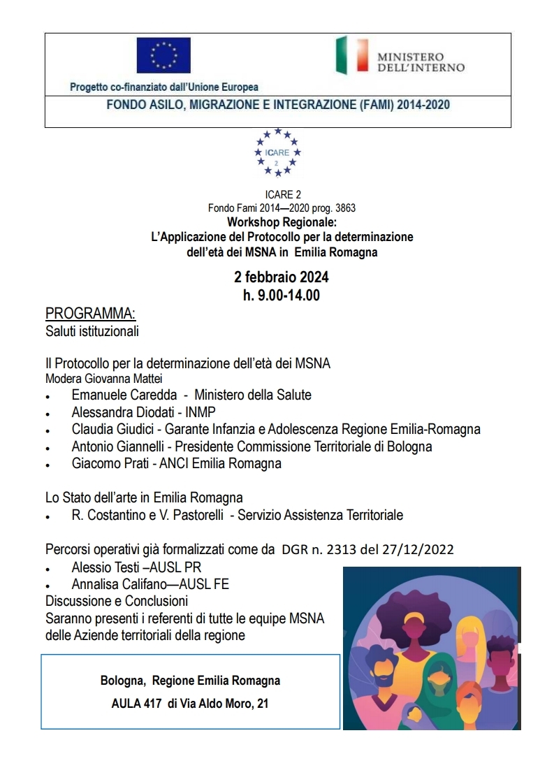 Icare 2 - Formazione a cascata Emilia Romagna 23 novembre